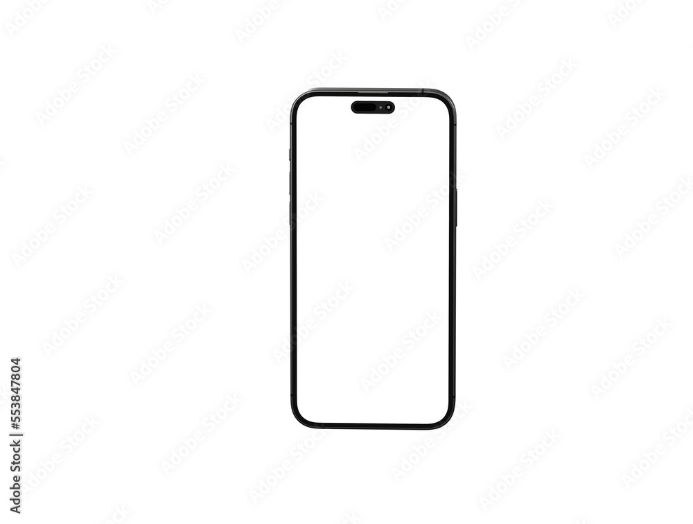 Modern frameless smartphone Mock up Modern frameless smartphone Mock up