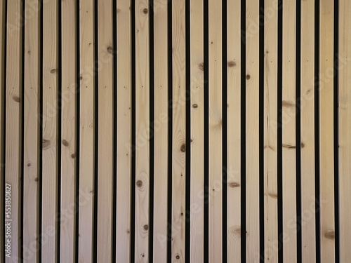 pine wooden textured wall on a black background