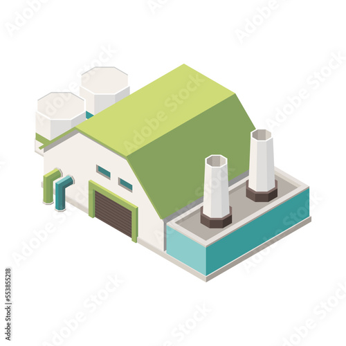 Garbage Incinerator Building Composition