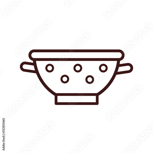 colander - vector icon