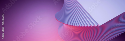 Abstract pink lines background  3d rendering illustration graphic resource