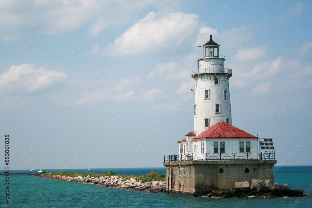 lighthouse Lake Michigan