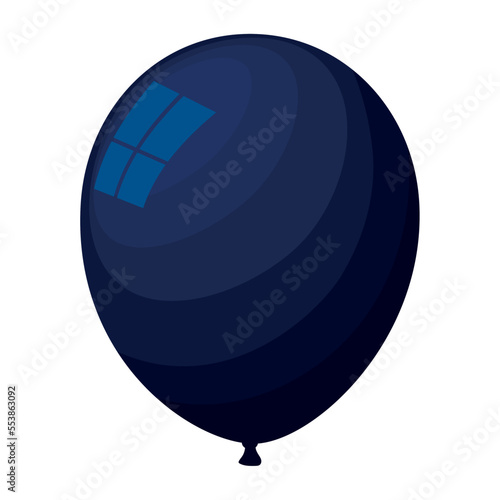 blue balloon helium floating