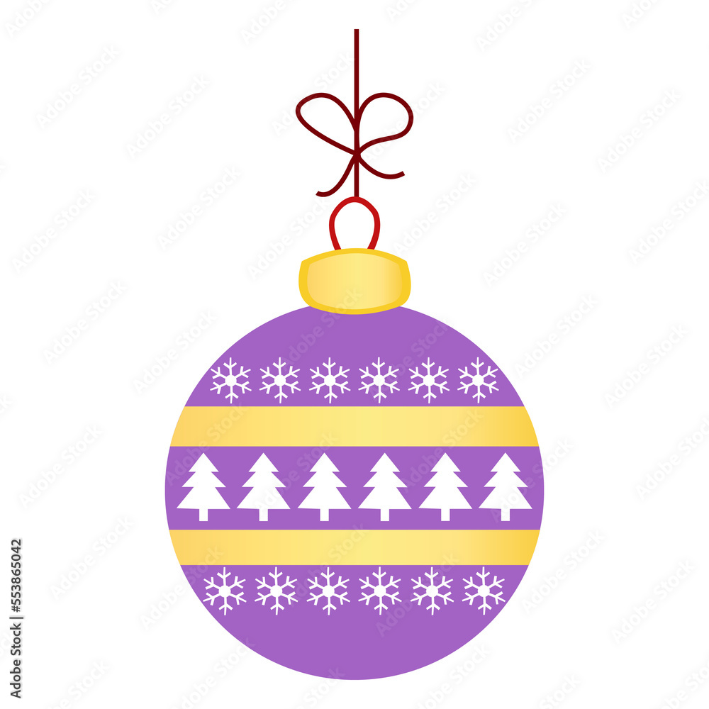 Christmas ornaments illustration Christmas ornaments illustration