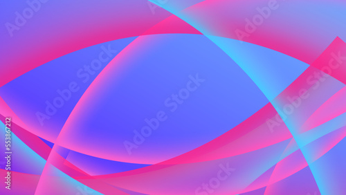 Abstract vibrant color contrast composition background