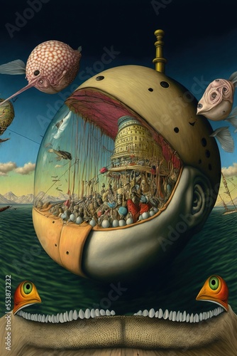 Photography Abstract Surrealism  generative ai