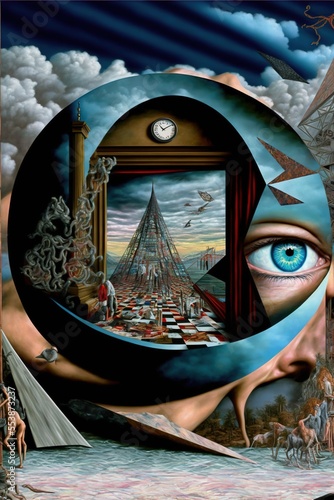 Photography Abstract Surrealism  generative ai