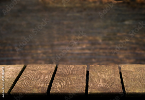 wooden rustic background with copy space