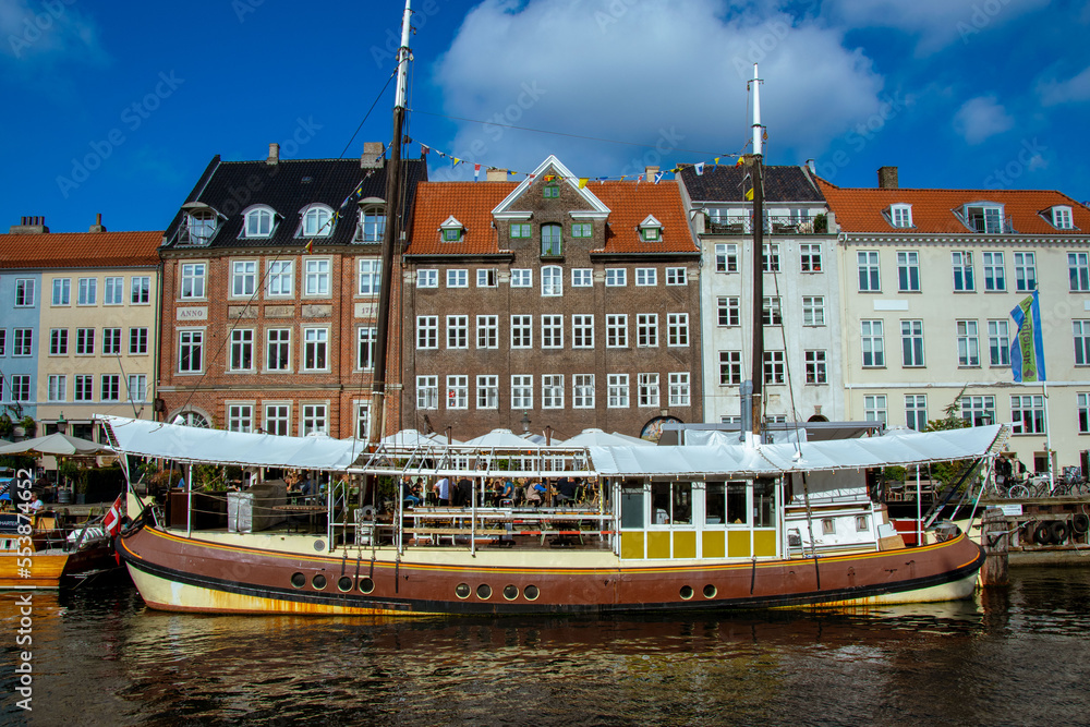 Obraz premium nyhavn copenaghen