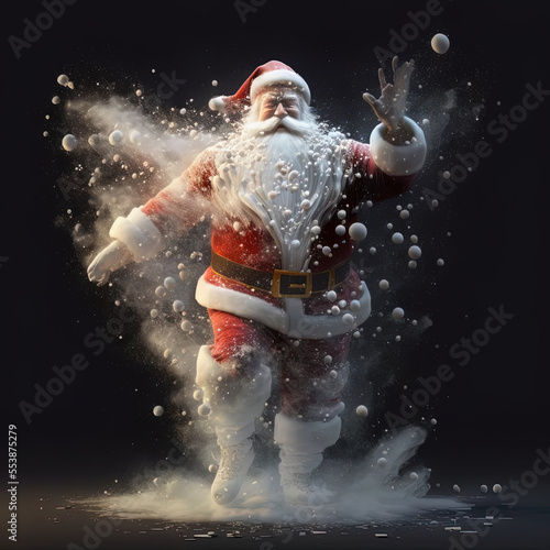 Christmas elements in 2023  Santa Claus will accompany you to have a warm Christmas