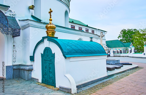 The Crypt of Vasilchikov Family in Kyiv Pechersk Lavra Cave Monastery, Ukraine photo