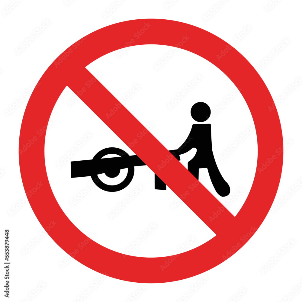 Trânsito proibido a carros de mão - Sinais de trânsito usados no Brasil. É a Listagem Oficial, válida para os Exames. Sinalização Regulatória. CTB