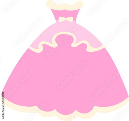 Pink princess dress