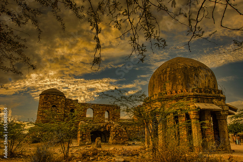 Photography Sunset at Sultan Ghari , New Delhi