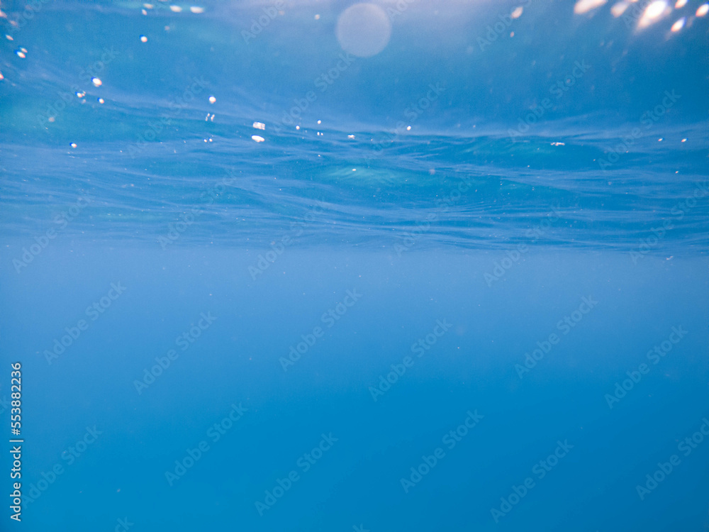 calm tropical ocean surface underwater ocean calm tropical ocean surface underwater ocean