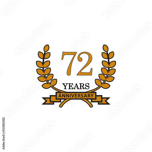 Anniversary 100 years icon vector logo template