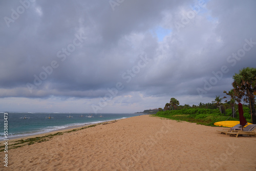 Cloudy Morning Around Beach in Bali