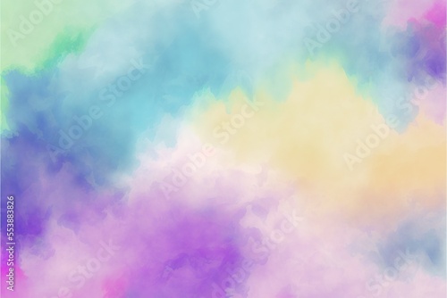 Beautiful abstract watercolor background paint texture © Jeba