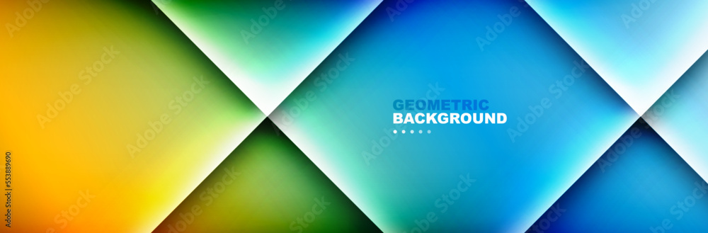 Abstract background - squares and lines composition created with lights and shadows. Technology or business digital template. Trendy simple fluid color gradient abstract background Abstract background - squares and lines composition created with lights and shadows. Technology or business digital template. Trendy simple fluid color gradient abstract background