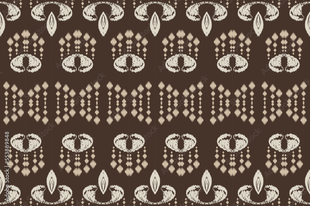 Ikat designs tribal African Seamless Pattern. Ethnic Geometric Ikkat ...