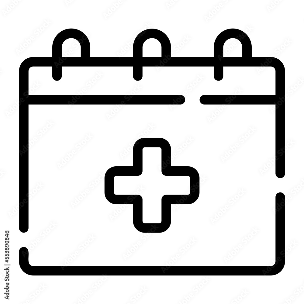 schedule line icon schedule line icon