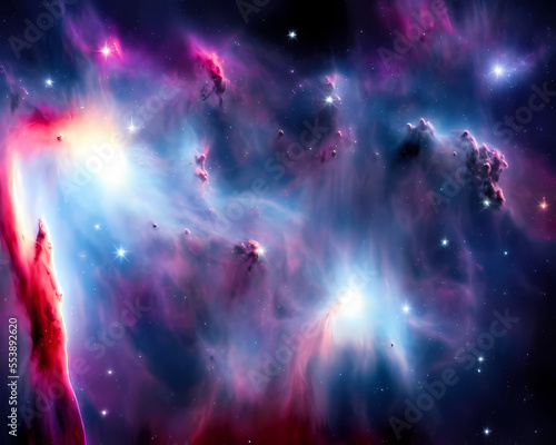 Colorful nebula © Karl