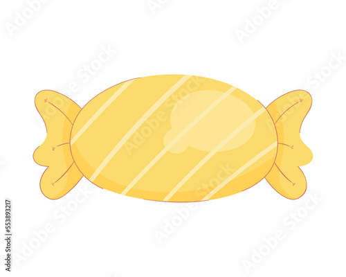 yellow sweet candy