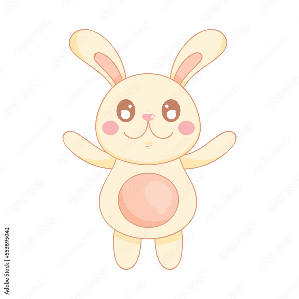 cute happy rabbit cute happy rabbit