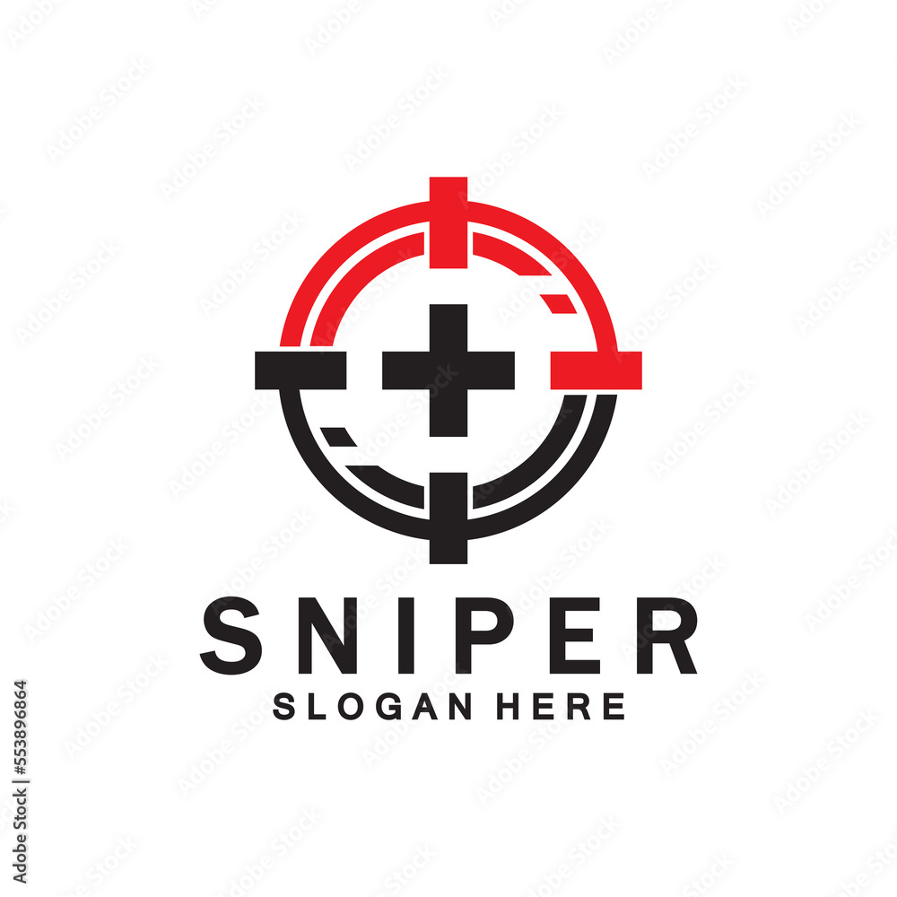 Sniper Aim Target Vector Logo. Initial S Target Logo Vector Sniper Aim Target Vector Logo. Initial S Target Logo Vector