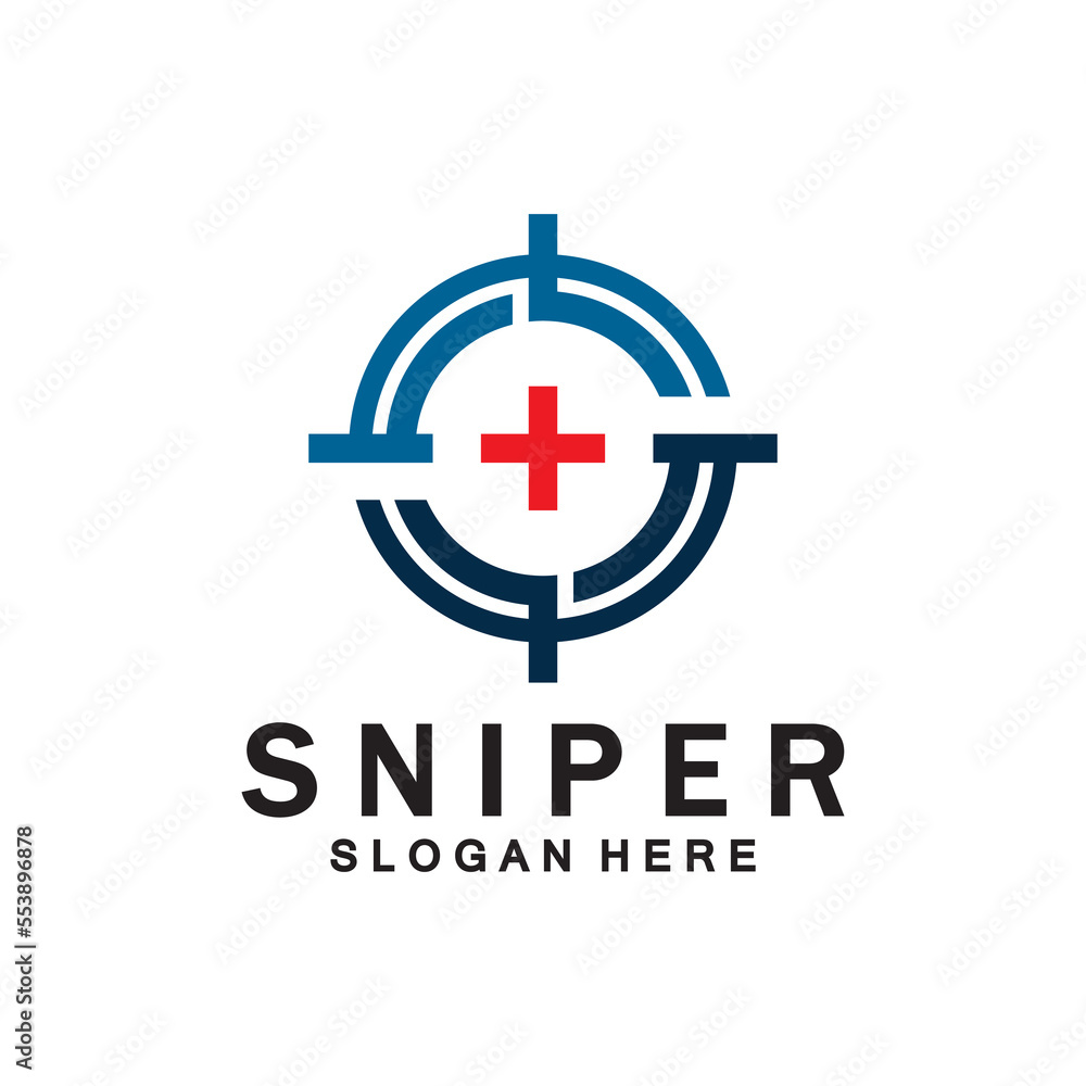 Sniper Aim Target Vector Logo. Initial S Target Logo Vector Sniper Aim Target Vector Logo. Initial S Target Logo Vector