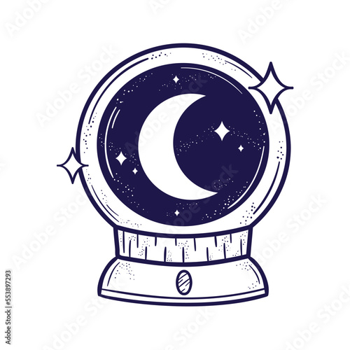 esoteric magic crystal ball