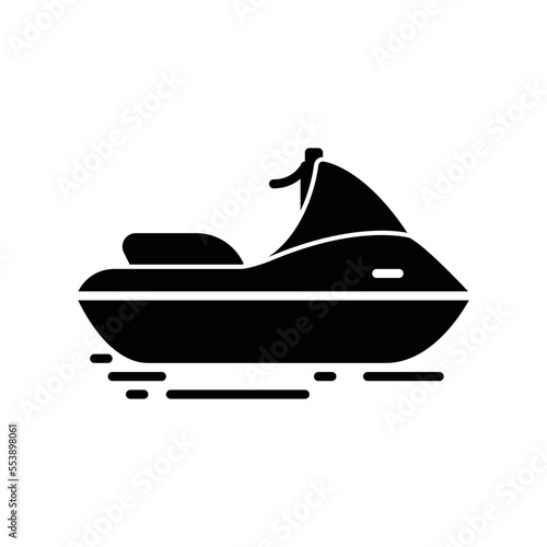 Personal watercraft icon for water sport or transportation
