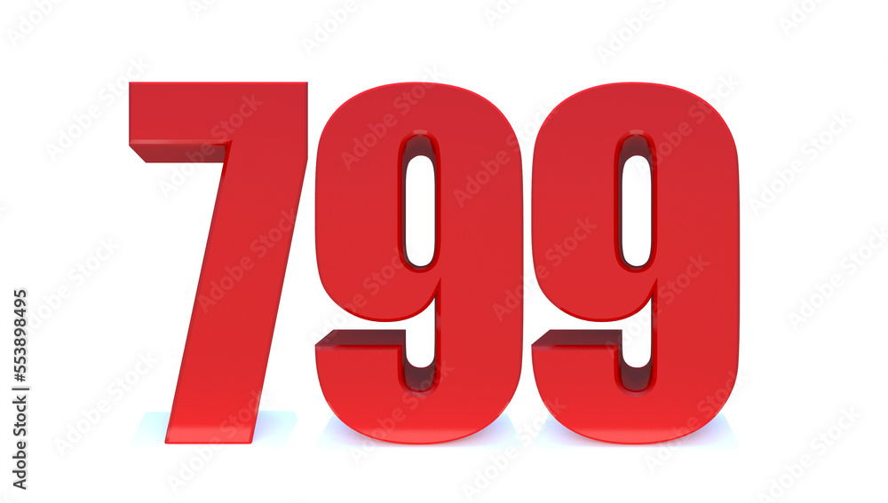 799 number 799 number