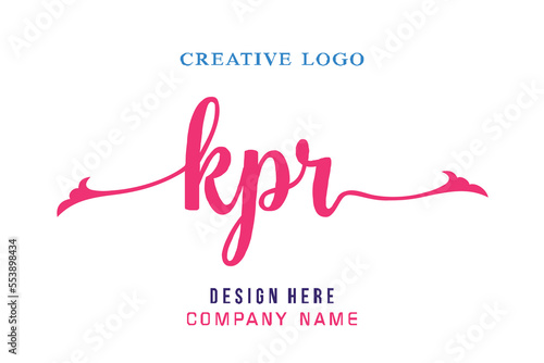 KPR lettering, perfect for company logos, offices, campuses, schools, religious education