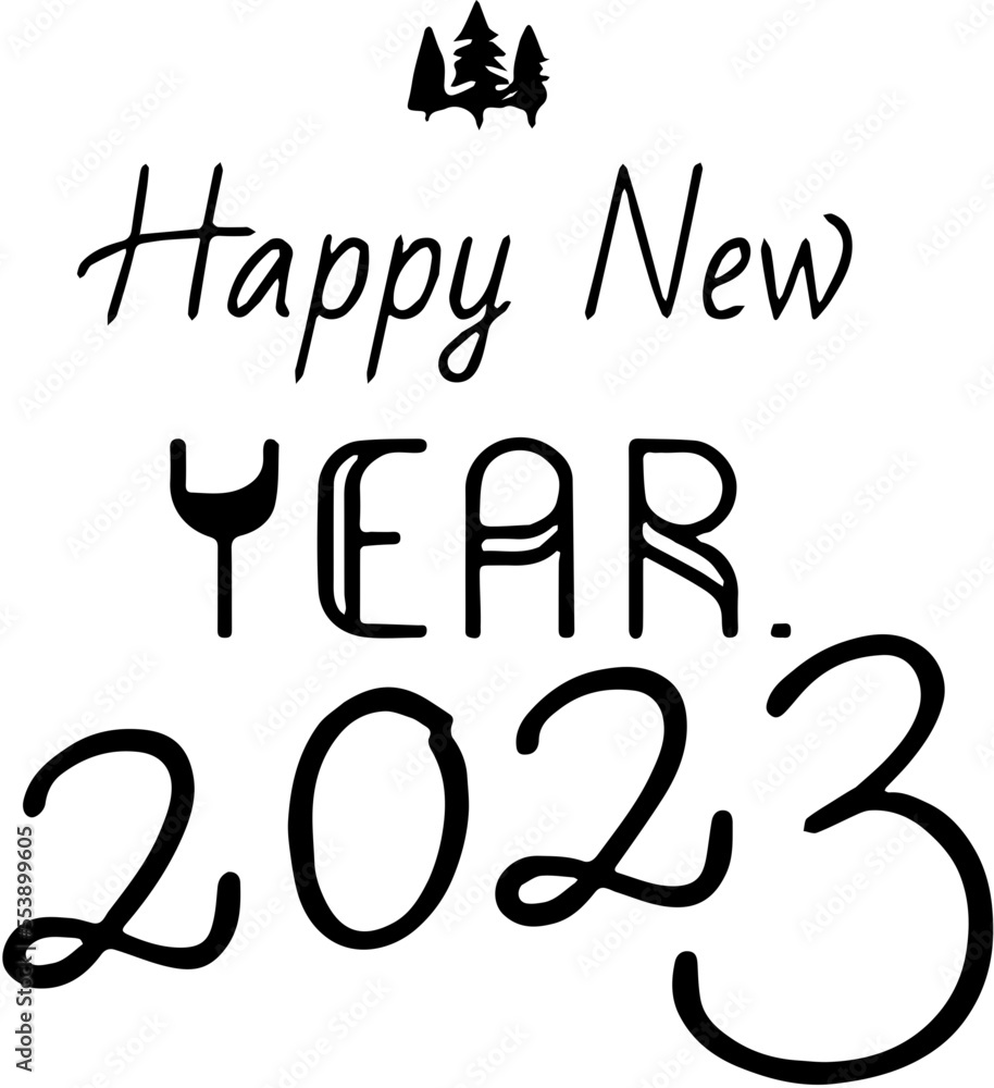 Happy New Year @023 svg For Download Happy New Year @023 svg For Download
