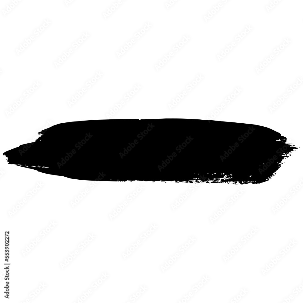 Simple abstract black background. Place for text. Banner, cover, header. Brush stroke. Single design element Simple abstract black background. Place for text. Banner, cover, header. Brush stroke. Single design element
