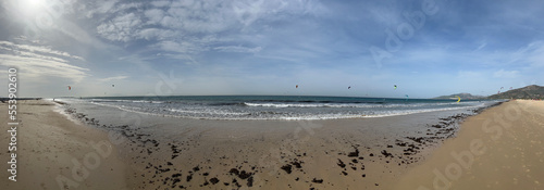 Panorama from Los Lances Beach