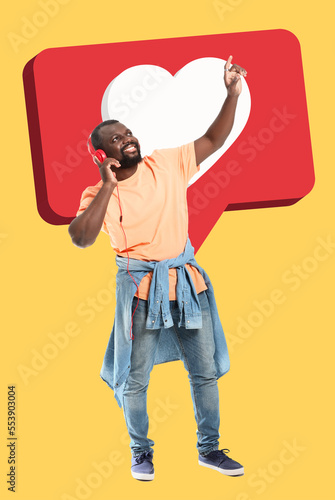 Handsome African-American m...