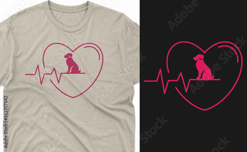 Furry Friend Fanatic: Stylish T-Shirt for Dog Lovers"