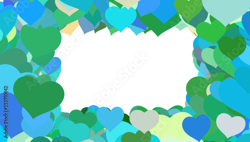 Background pattern abstract design texture. Border frame, transparent background. Theme is about , relations, love, romance, hearts