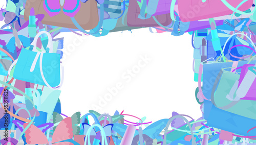 Background pattern abstract design texture. Border frame, transparent background. Theme is about office, wing, background, thread, wild, personal, pomatum, stripes, woven, satchel, graphic