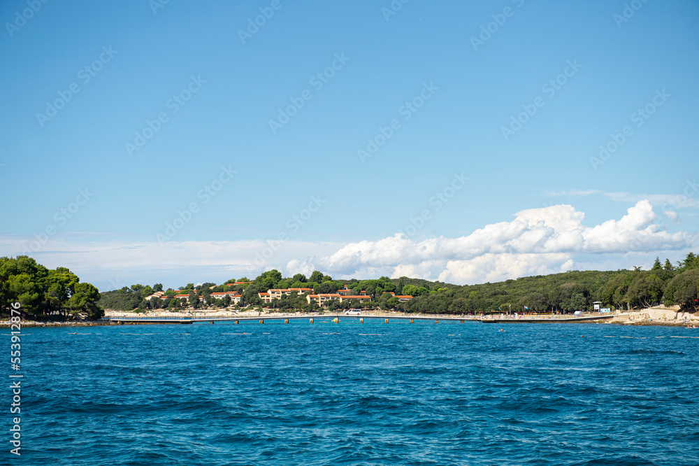  Istrian peninsula, view from the open sea