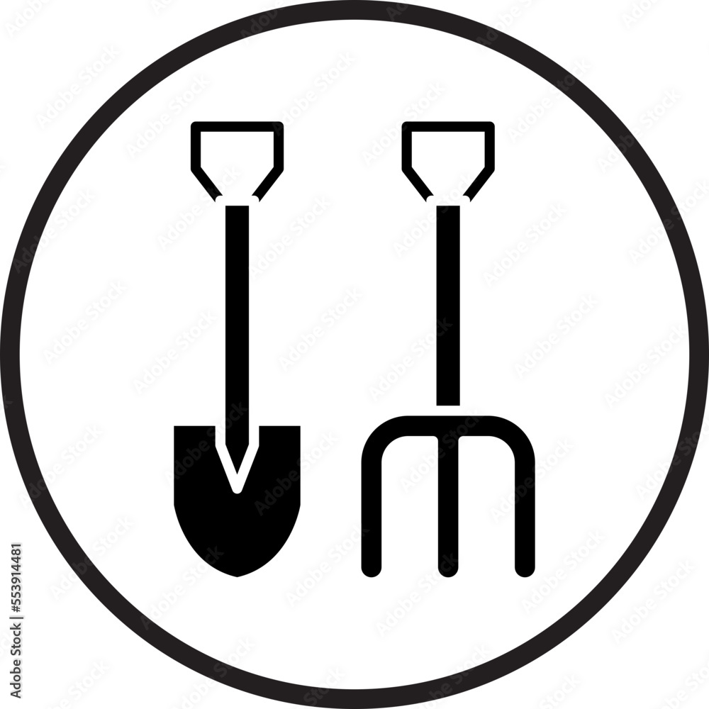 Gardening Tool Icon Style Gardening Tool Icon Style