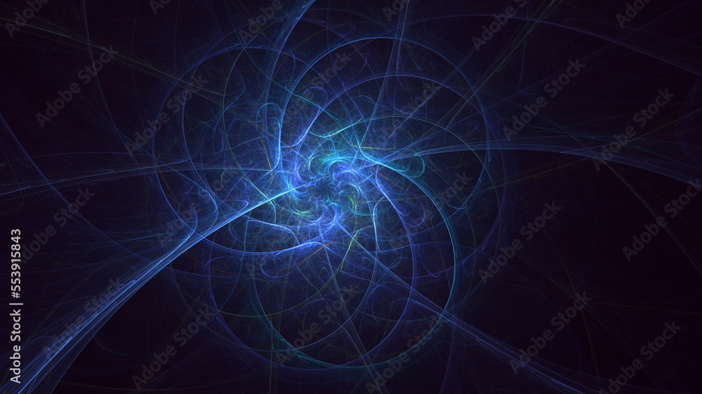 3D rendering abstract multicolor fractal light background 3D rendering abstract multicolor fractal light background