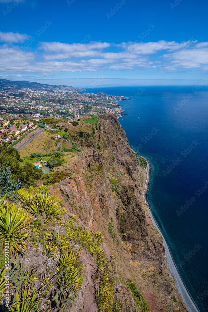 Obraz premium Cabo Girao Lookout on the island of Madeira