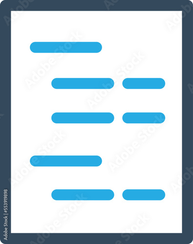 Write Content Vector Icon
