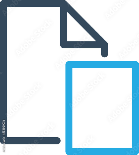 Duel File  Vector Icon

