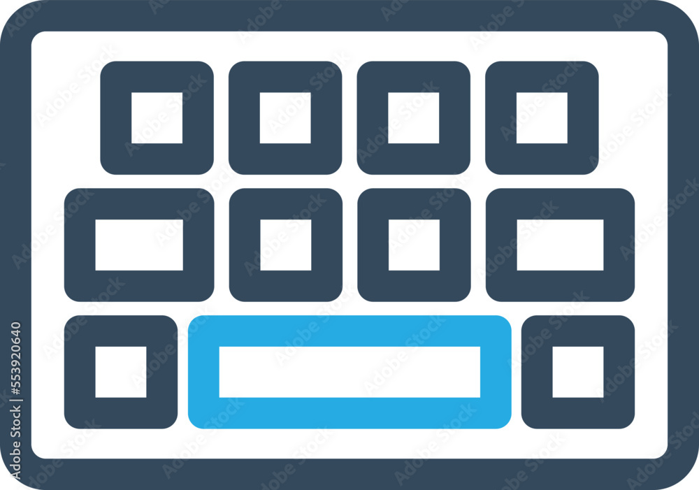 Keyboard Vector Icon
