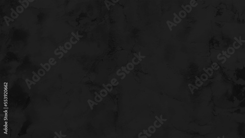 Elegant black background vector illustration with vintage distressed grunge texture and dark gray charcoal color paint, old crumpled paper