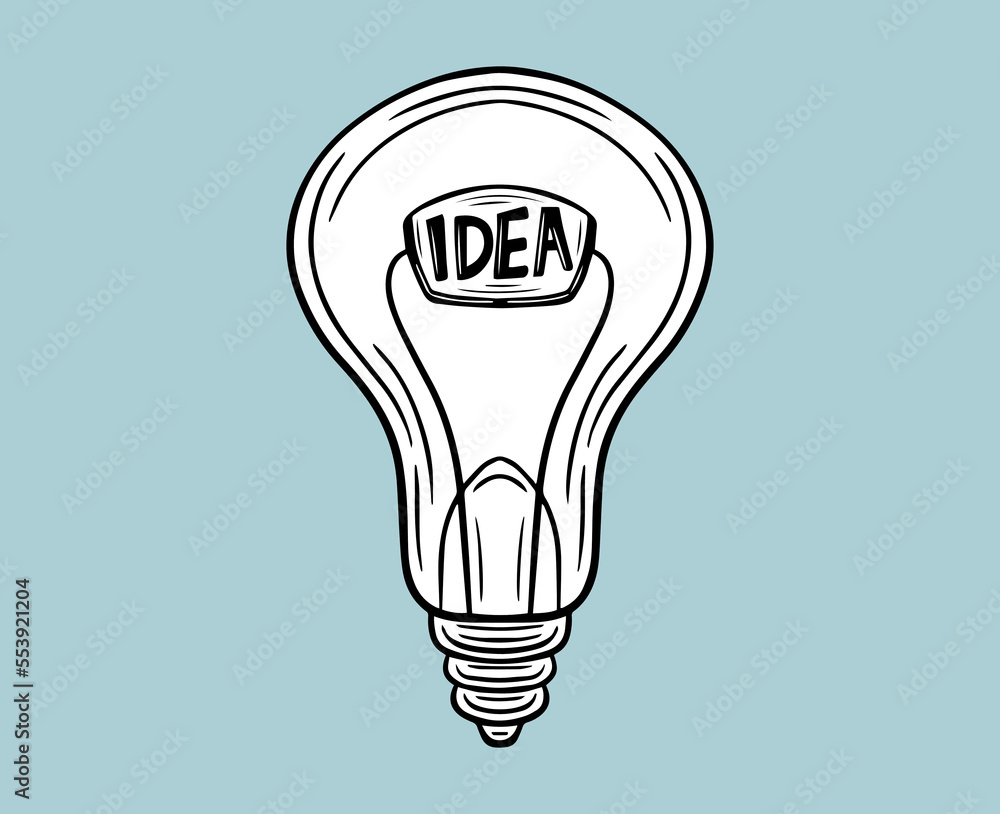 innovation idea bulb hand drawn isolated
innovation idea bulb hand drawn isolated